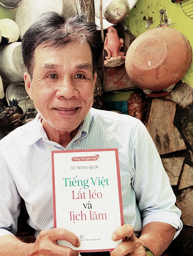 Tác giả Lê Minh Quốc - tìm về "linh hồn tiếng Việt" - Ảnh 1.